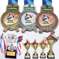 Дешевые металлические медали и трофеи из ОАЭ с металлическим покрытием